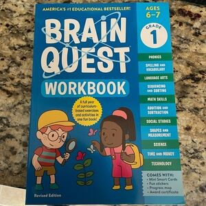 Brain Quest Workbook Grade 1